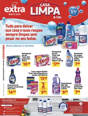 Promoções de Supermercados em Macaé | Casa Limpa & CIA. de Mercado Extra | 05/04/2024 - 19/04/2024