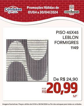 Promoções de Material de Construção em Taboão da Serra | Ofertas Conibase de Conibase | 08/04/2024 - 30/04/2024