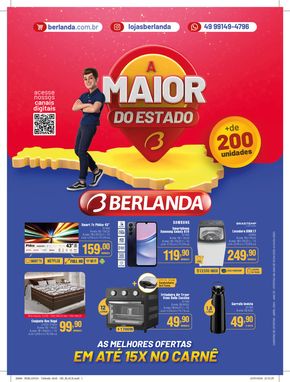 Promoções de Eletrônica e Magazines em São José | Maior Do Estado Berlanda de Berlanda | 08/04/2024 - 24/04/2024