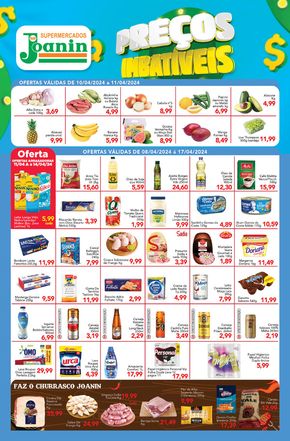 Catálogo Supermercados Joanin em São Caetano do Sul | Ofertas Supermercados Joanin | 09/04/2024 - 17/04/2024