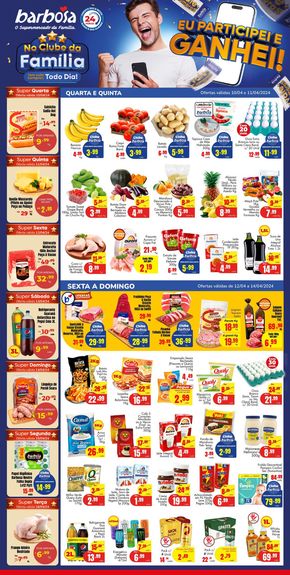 Promoções de Supermercados em Barueri | Rede e Interior  de Barbosa Supermercados | 11/04/2024 - 16/04/2024