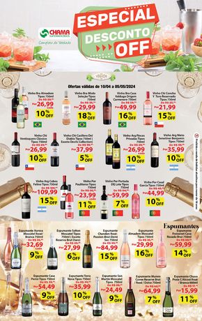 Catálogo Chama Supermercados em Osasco | Especial Desconto Off Chama Bebidas | 11/04/2024 - 05/05/2024