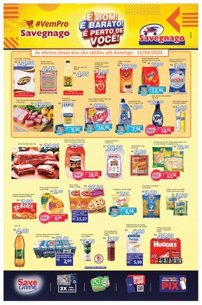 Catálogo Supermercado Savegnago em Rio Claro | Ofertas Supermercados Savegnago | 11/04/2024 - 17/04/2024