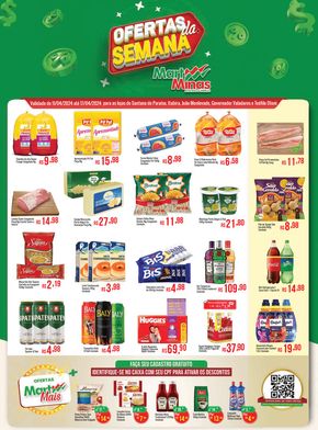 Promoções de Supermercados em João Monlevade | Ofertas Da Semana Mart Minas  de Mart Minas | 11/04/2024 - 17/04/2024