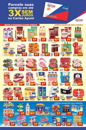 Catálogo Ayumi Supermercados em São Paulo | Ofertas Ayumi Supermercados | 12/04/2024 - 18/04/2024