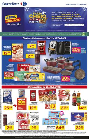 Promoções de Supermercados em Santo André | ABRIL IMBATÍVEL de Carrefour | 12/04/2024 - 18/04/2024