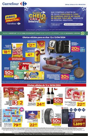 Promoções de Supermercados em São Leopoldo | ABRIL IMBATÍVEL de Carrefour | 12/04/2024 - 18/04/2024