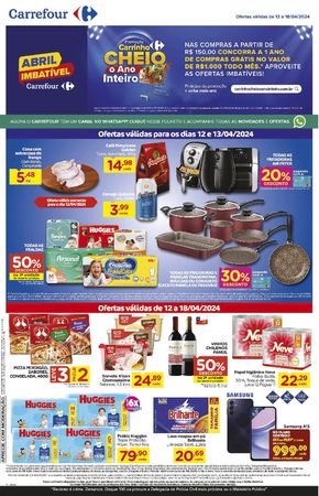 Promoções de Supermercados em Belford Roxo | ABRIL IMBATÍVEL de Carrefour | 12/04/2024 - 18/04/2024