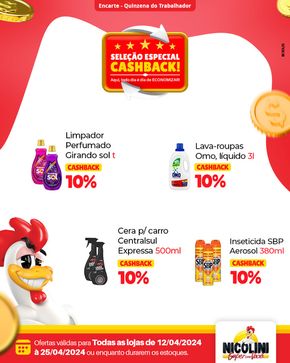 Promoções de Supermercados em Pelotas | Ofertas Super Nicolini de Super Nicolini | 15/04/2024 - 25/04/2024