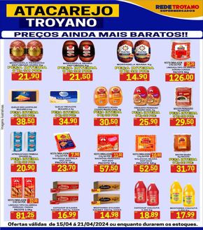 Catálogo Rede Troyano de Supermercados em Dracena | ATACAREJO REDE TROYANO!! | 15/04/2024 - 21/04/2024
