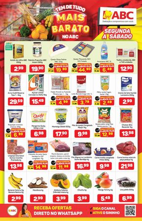 Promoções de Supermercados em Divinópolis | Supermercados ABC Oferta Semanal Varejo - Divinópolis de Supermercados ABC | 15/04/2024 - 20/04/2024