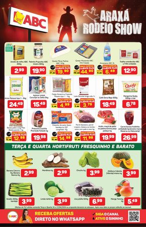 Catálogo Supermercados ABC em Araxá | Supermercados ABC Oferta Semanal Varejo - Araxá | 15/04/2024 - 20/04/2024