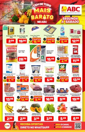 Catálogo Supermercados ABC em Pouso Alegre | Supermercados ABC Oferta Semanal Varejo - Pouso Alegre | 15/04/2024 - 20/04/2024