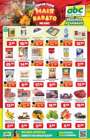 Catálogo Supermercados ABC em Contagem | Supermercados ABC Oferta Semanal Varejo - Horto | 15/04/2024 - 20/04/2024