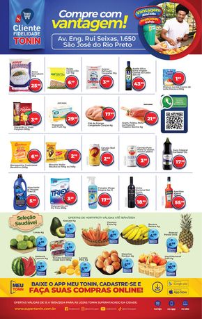 Promoções de Supermercados em São José do Rio Preto | Compre Com Vantagem! de Tonin Superatacado | 15/04/2024 - 19/04/2024