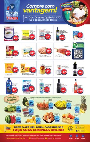 Promoções de Supermercados em Orlândia | Compre Com Vantagem! de Tonin Superatacado | 15/04/2024 - 19/04/2024