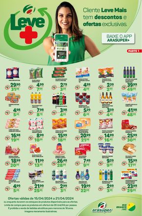 Catálogo Araújo Supermercados em Rio Branco | Leve Mais Rio Branco | 15/04/2024 - 21/04/2024