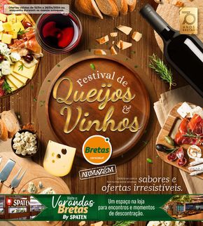 Catálogo Supermercado Bretas em Patos de Minas | Festival De Queijos & Vinhos | 15/04/2024 - 28/04/2024