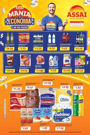 Promoções de Supermercados em Almirante Tamandaré | Ofertas Assaí Atacadista de Assaí Atacadista | 15/04/2024 - 19/04/2024
