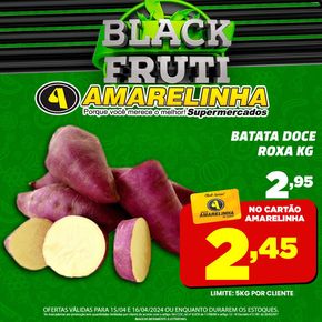 Promoções de Supermercados | Black Fruti  de Amarelinha Supermercados | 16/04/2024 - 16/04/2024