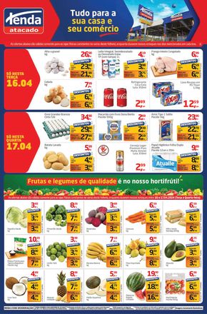 Promoções de Supermercados em Itatiba | Tudo Para A Sua Casa E Seu Comércio de Tenda Atacado | 16/04/2024 - 17/04/2024