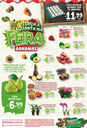 Catálogo Bahamas Supermercados em Além Paraíba | Terça e Quarta na Feira | 16/04/2024 - 17/04/2024