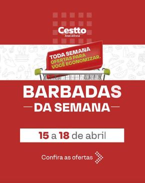Promoções de Supermercados em São Leopoldo | Barbadas Da Semana  de Cestto Atacadista | 16/04/2024 - 18/04/2024