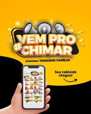 Promoções de Supermercados em Ibiúna | Ofertas Chimar Supermercados de Chimar Supermercados | 16/04/2024 - 18/04/2024