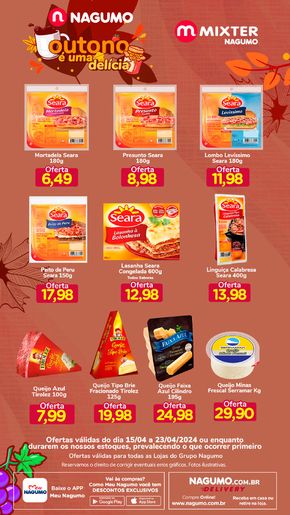 Promoções de Supermercados em Itaquaquecetuba | Ofertas da Semana de Nagumo | 16/04/2024 - 23/04/2024