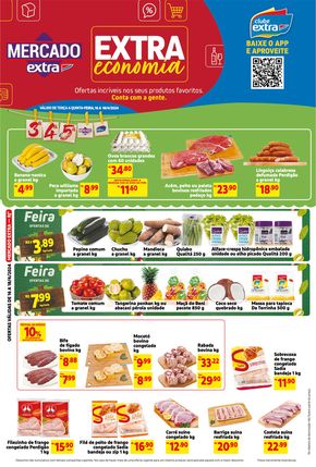 Promoções de Supermercados em Belford Roxo | Extra Economia  de Extra | 16/04/2024 - 18/04/2024