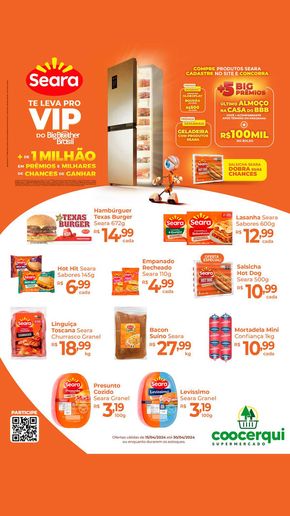 Promoções de Supermercados em Tietê | Tabloide Seara de Coocerqui | 16/04/2024 - 30/04/2024