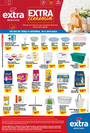 Promoções de Supermercados em Cabo Frio | Ofertas Mercado Extra de Mercado Extra | 16/04/2024 - 29/04/2024
