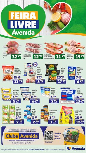 Catálogo Supermercados Avenida em Palmital | Feira Livre  | 16/04/2024 - 18/04/2024