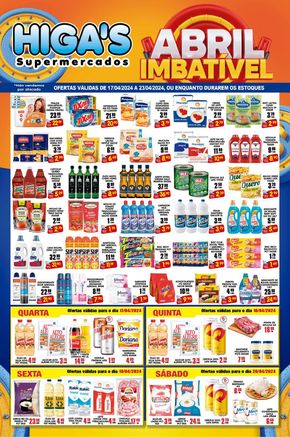 Catálogo Supermercado Higas em Santo André | Abril Imbatível | 17/04/2024 - 23/04/2024