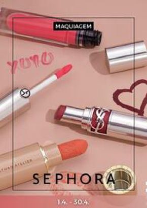 Promoções de Beleza e Saúde | Sephora Maquiagem de Sephora | 16/04/2024 - 30/04/2024