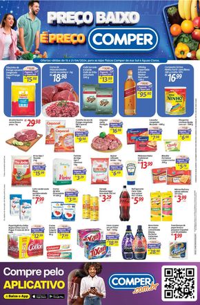 Promoções de Supermercados em Taguatinga | Ofertas Comper de Comper | 16/04/2024 - 21/04/2024