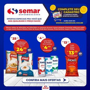 Catálogo Semar Supermercado em Arujá | Ofertas Semar Supermercado | 16/04/2024 - 22/04/2024