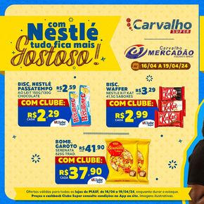 Promoções de Supermercados em Codó | Ofertas Carvalho Supermercado de Carvalho Supermercado | 16/04/2024 - 19/04/2024