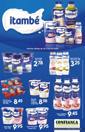 Catálogo Confiança Supermercados em Sorocaba | Ofertas Confiança Supermercados | 16/04/2024 - 30/04/2024