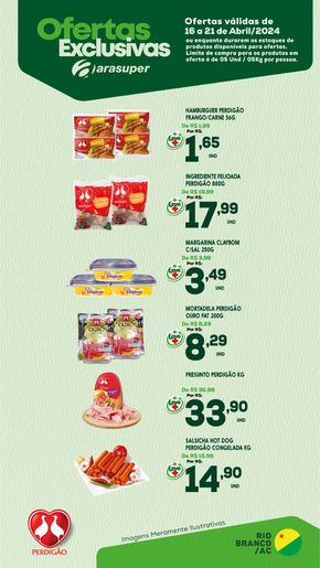Catálogo Araújo Supermercados em Rio Branco | Ofertas Araújo Supermercados | 16/04/2024 - 21/04/2024
