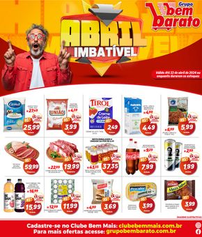 Catálogo Supermercado Bem Barato em Santo André | Ofertas da semana  | 16/04/2024 - 22/04/2024