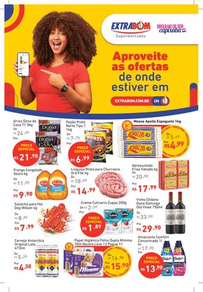 Catálogo Extrabom Supermercados em Colatina | Ofertas Extrabom Supermercados | 16/04/2024 - 24/04/2024