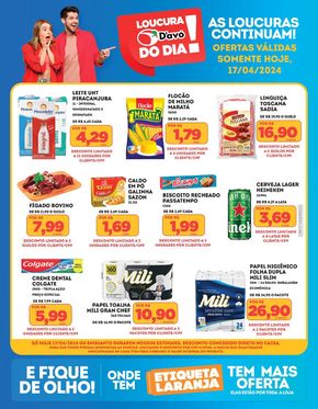 Promoções de Supermercados em Taboão da Serra | Ofertas D'avó Supermercado de D'avó Supermercado | 17/04/2024 - 17/04/2024