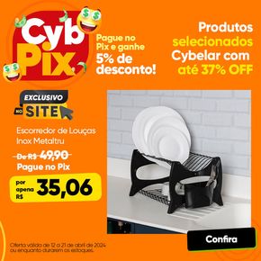 Promoções de Eletrônica e Magazines em São Paulo | Cyb Pix  de Cybelar | 17/04/2024 - 21/04/2024