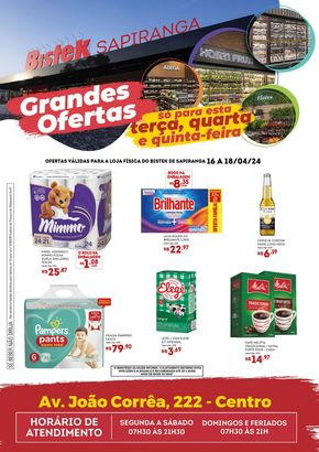Catálogo Bistek Supermercados em Blumenau | Ofertas Bistek Supermercados | 17/04/2024 - 18/04/2024