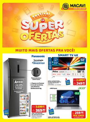 Promoções de Eletrônica e Magazines em Sobral | Ofertas Especiais de Macavi | 17/04/2024 - 30/04/2024