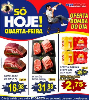 Catálogo Rede Troyano de Supermercados em Dracena | Oferta Bomba Do Dia  | 17/04/2024 - 17/04/2024