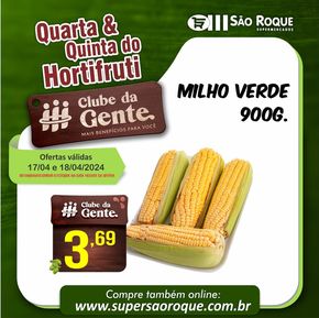 Catálogo São Roque Supermercados em São Roque | Clube Da Gente  | 17/04/2024 - 18/04/2024