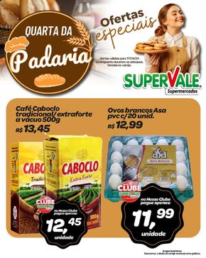 Catálogo Super Vale Supermercados em Poços de Caldas | Quarta Da Padaria  | 17/04/2024 - 17/04/2024