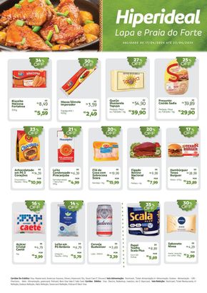 Catálogo Hiperideal Supermercados em Salvador | Ofertas Hiperideal Supermercados | 17/04/2024 - 22/04/2024